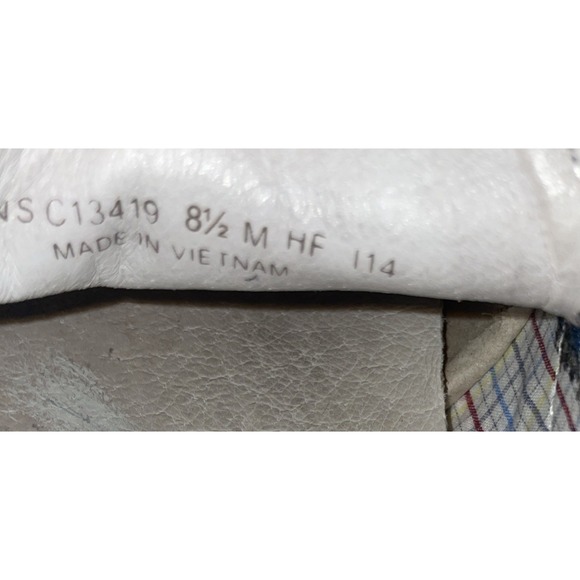 Cole Haan Pinch Maine Classic Navy Canvas Slip On Penny Loafers Shoes Size 8.5 - Picture 9 of 11